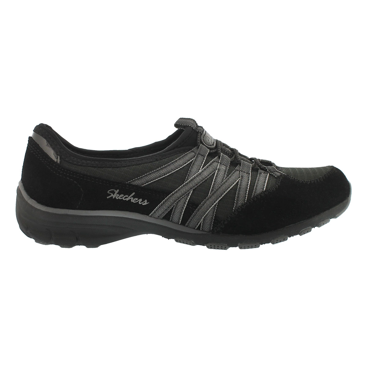 Lds Holding Aces blk/char slipon sneaker