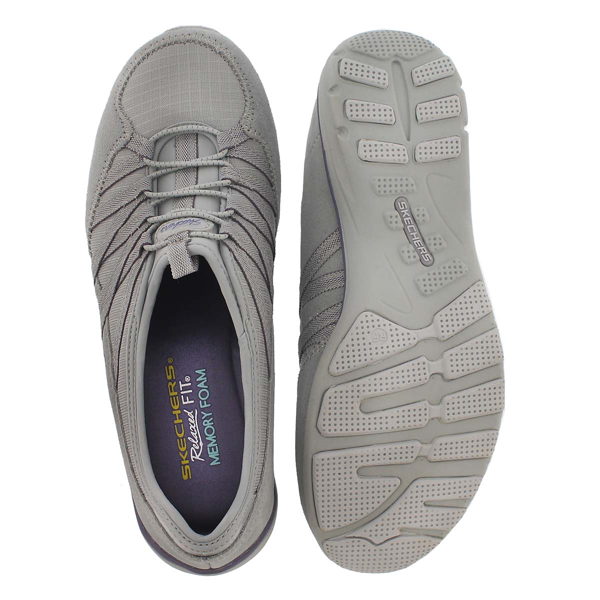Lds Holding Aces gry/ppl slipon sneaker