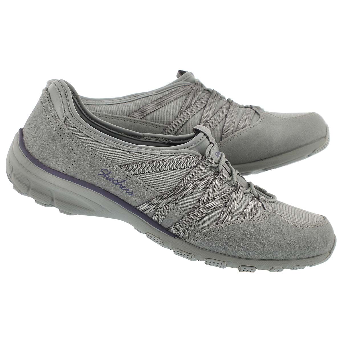 Lds Holding Aces gry/ppl slipon sneaker