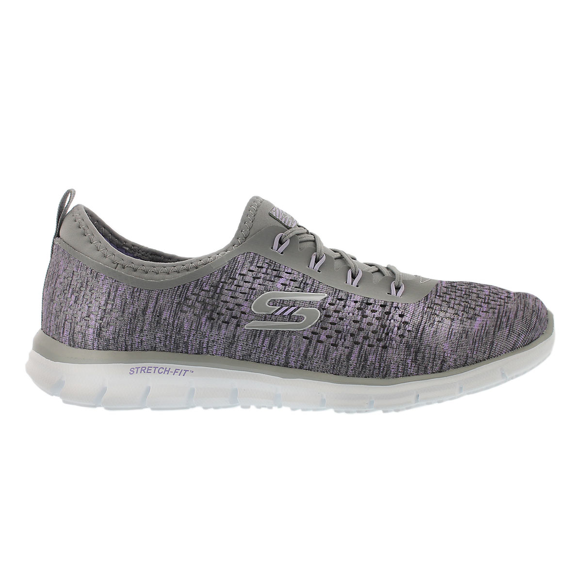 Lds Deep Space gry/lvndr slip on runner