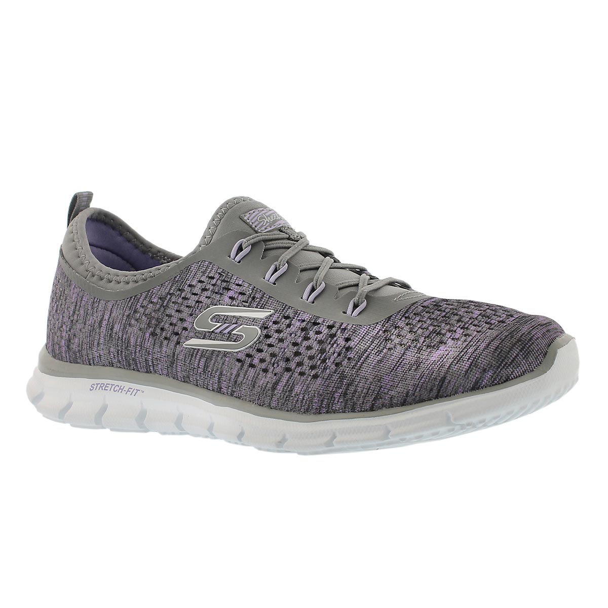 Lds Deep Space gry/lvndr slip on runner