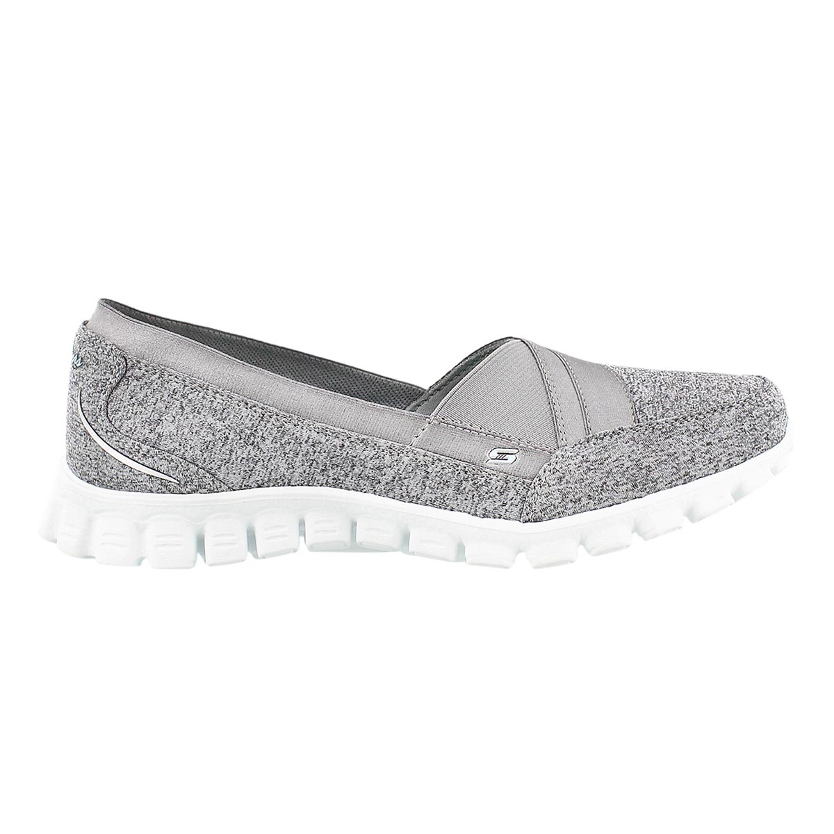 Lds Fascination gry/wht slipon walking
