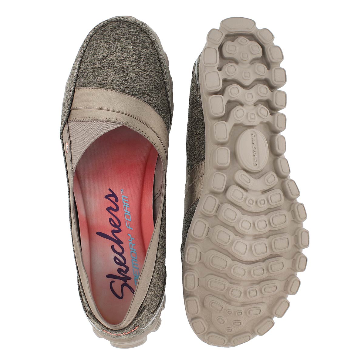 Lds Fascination taupe slipon walking