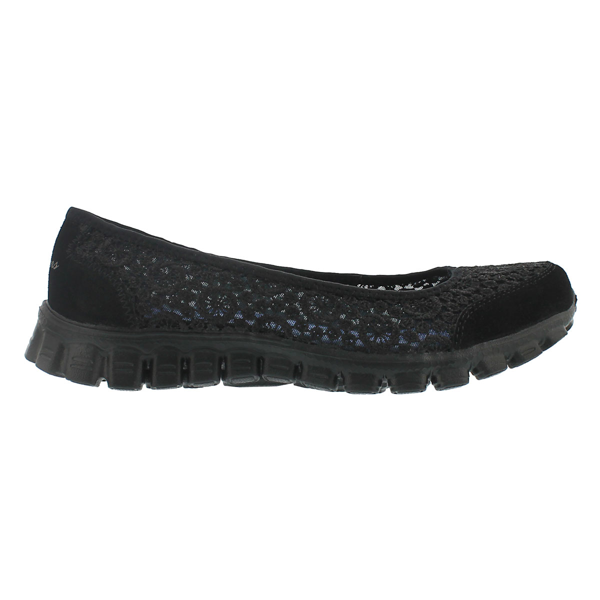 Lds Flighty black crochet skimmer