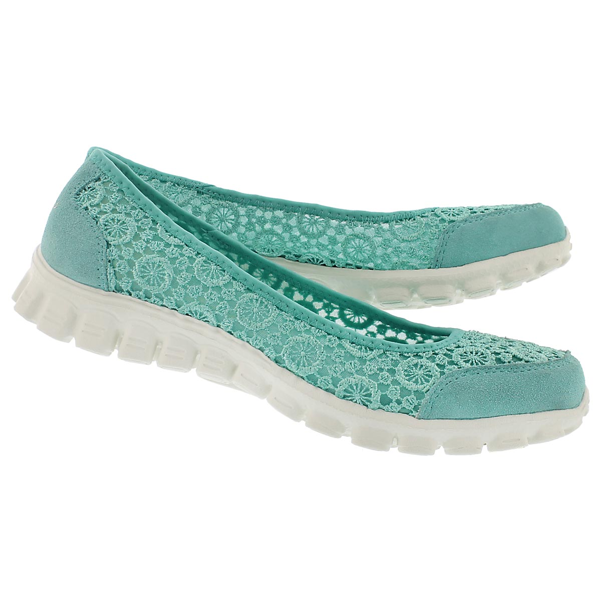 Lds Flighty mint crochet skimmer