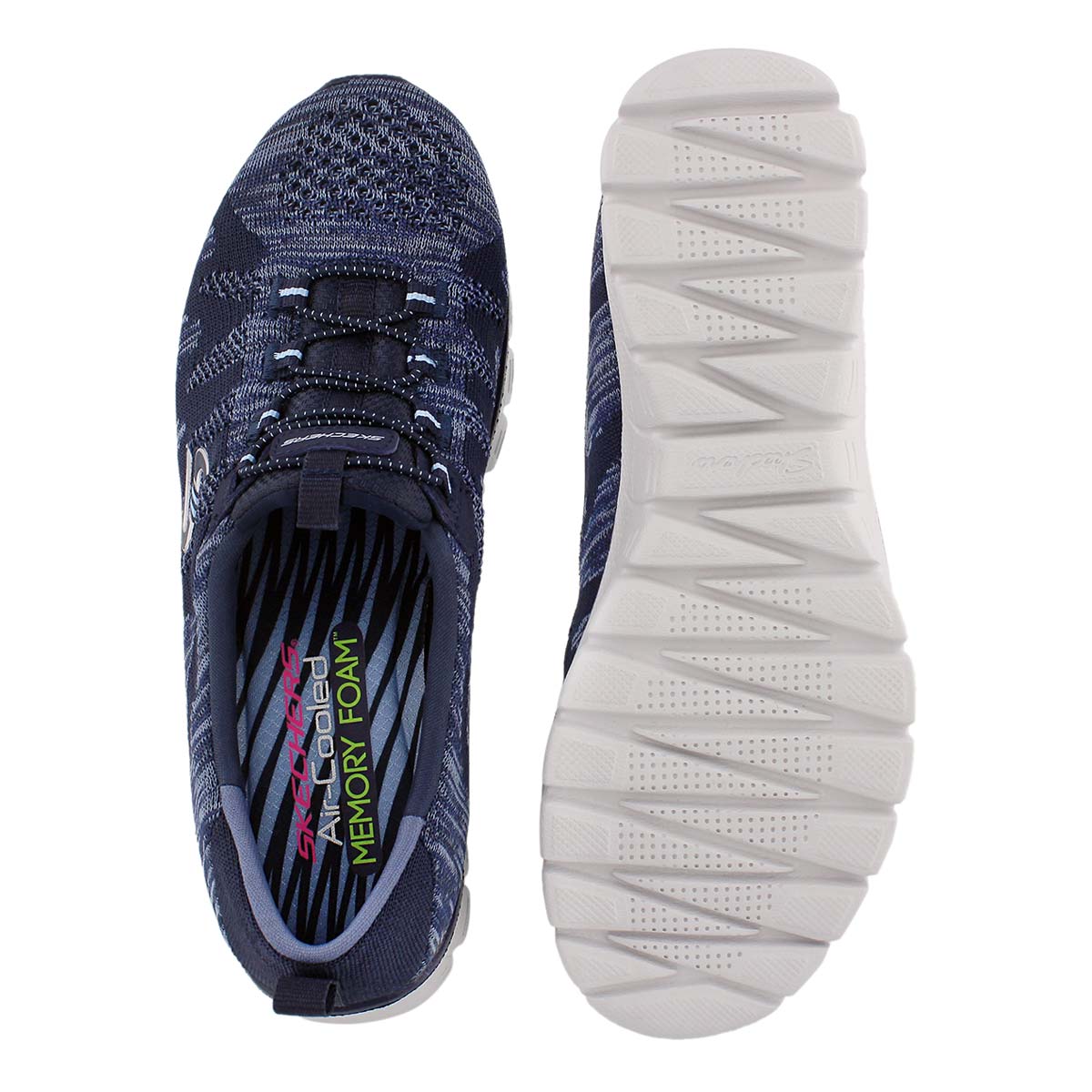 Lds Take-The-Lead navy sneaker