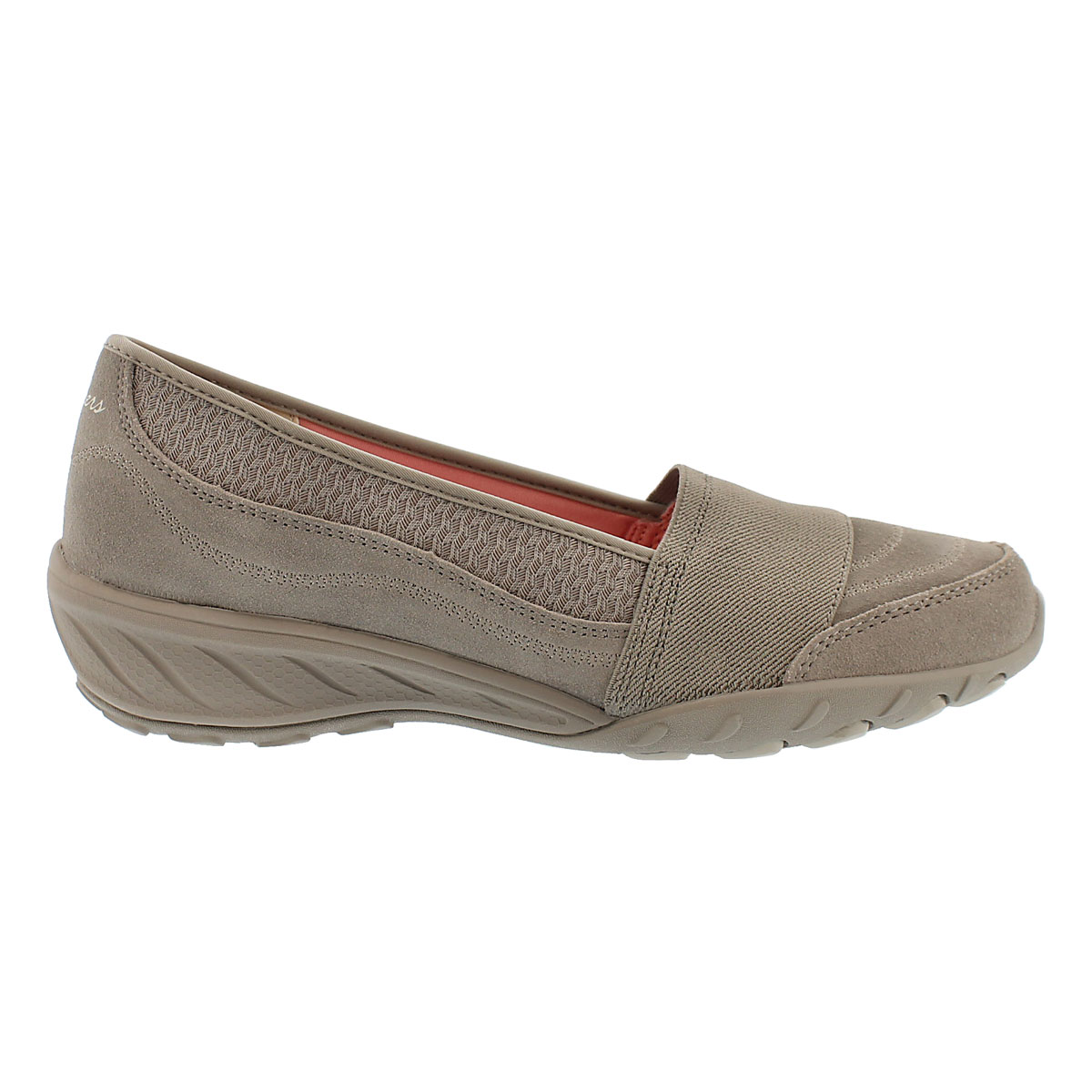 Lds Savvy taupe slip on casual shoe