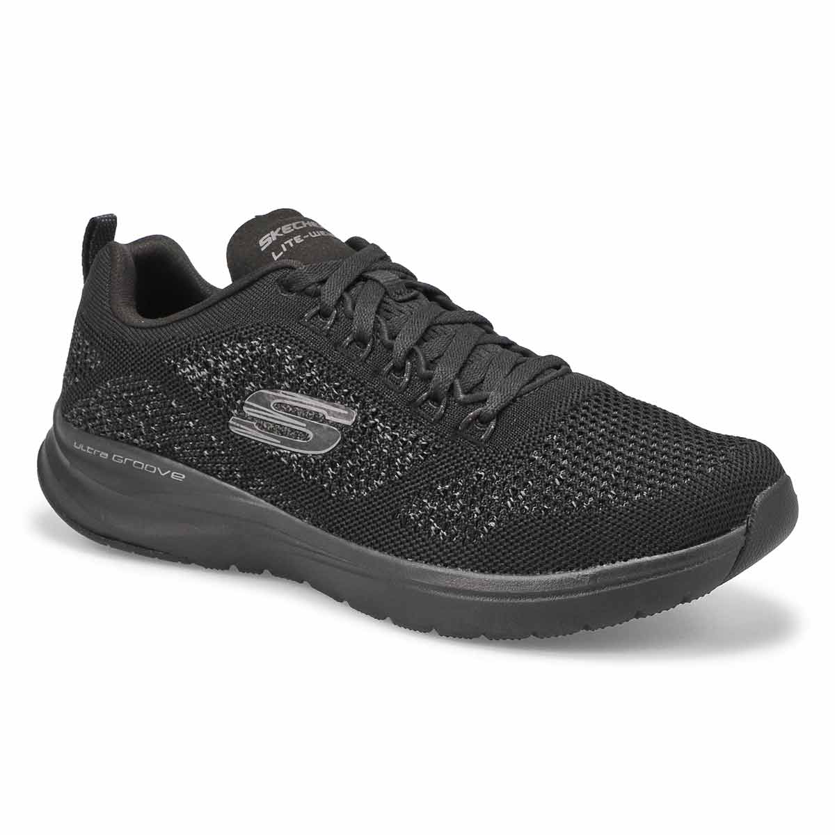 Chaussure course UltraGroove, nr, hom.