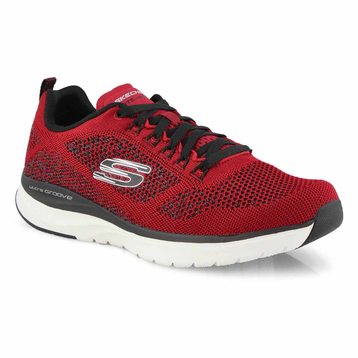 Mns Ultra Groove rd/blk running shoe