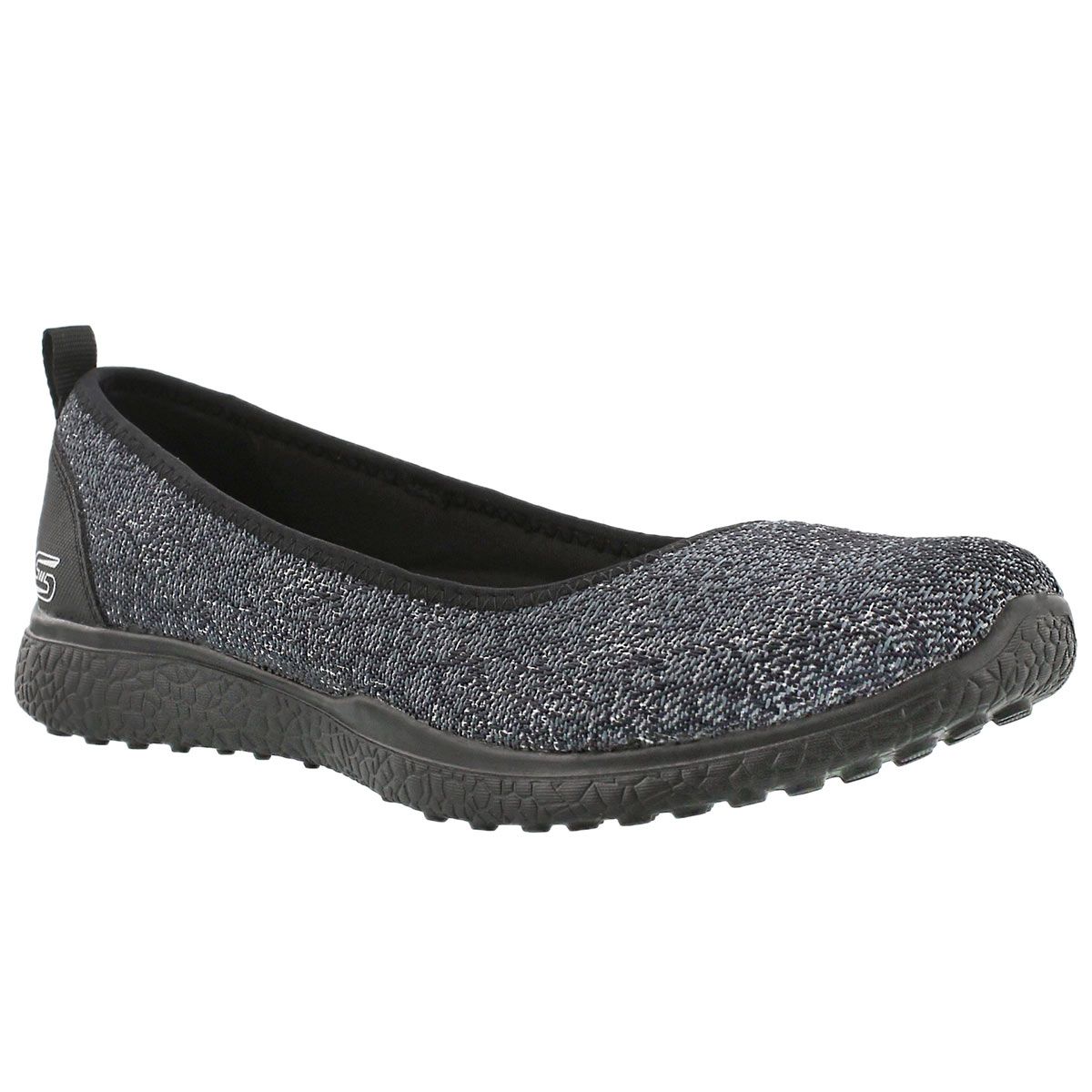 Lds Microburst blk slip on flat