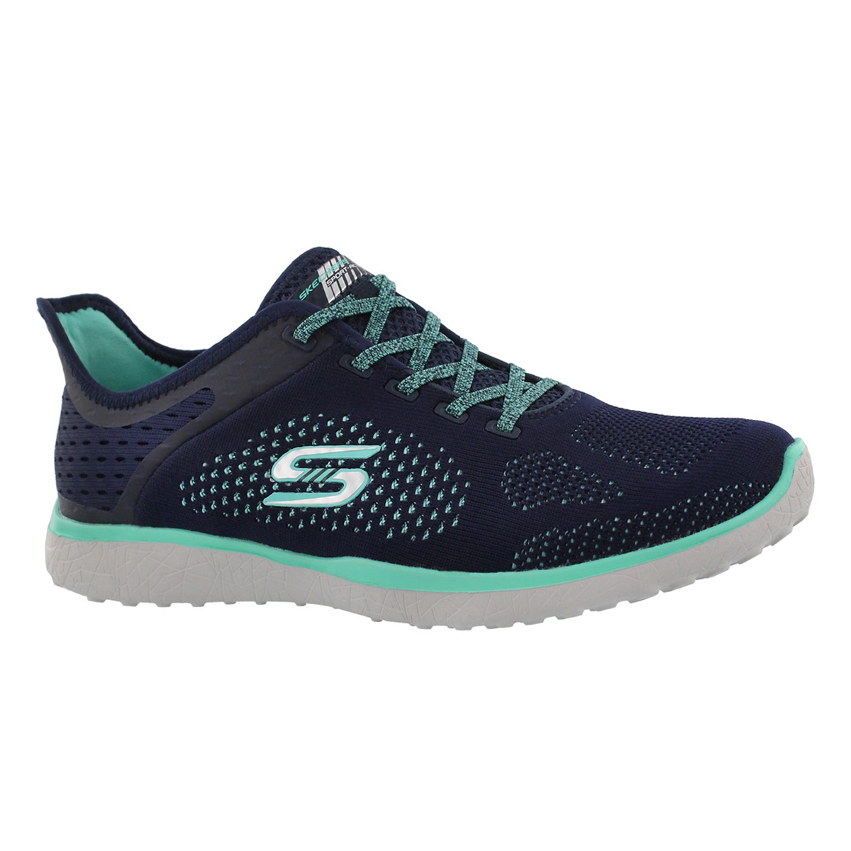 Women's MICROBURST SUPERSONIC navy sneakers
