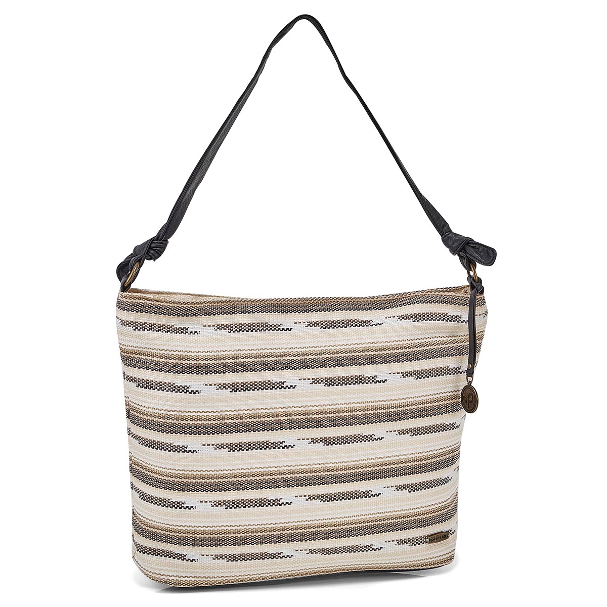 Lds Pushover tiger's eye crossbody tote