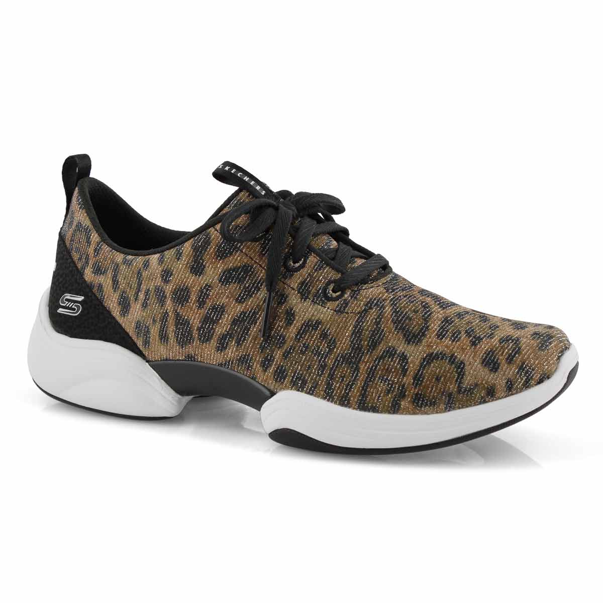 Lds Skech-Lab leopard slip on sneaker
