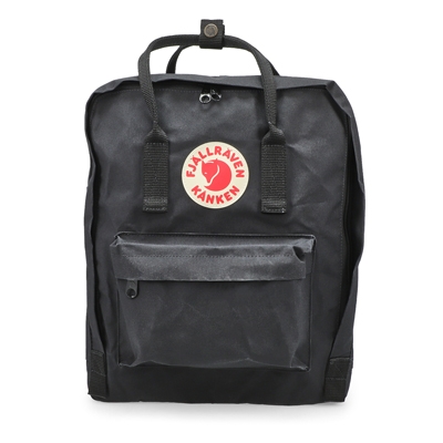 fjallraven all black backpack