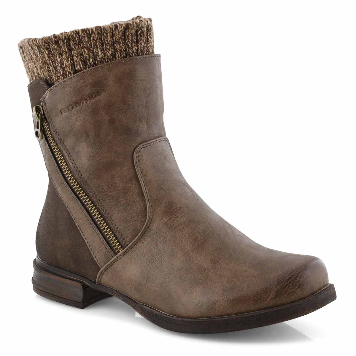 Lds Venus 04 brown ankle boot