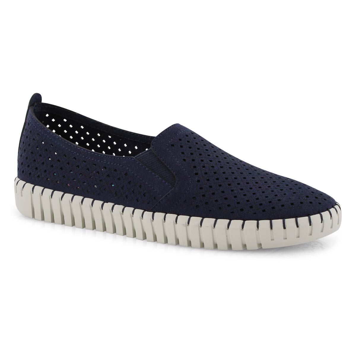 Lds Sepulveda Blvd navy slip on shoe