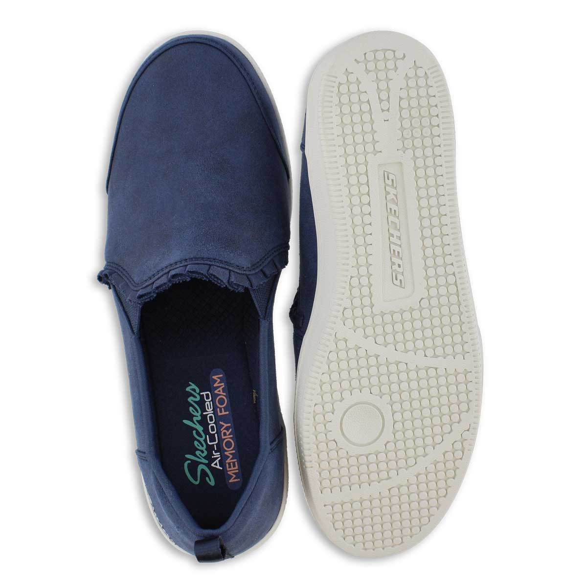 skechers ruffle edge slip on