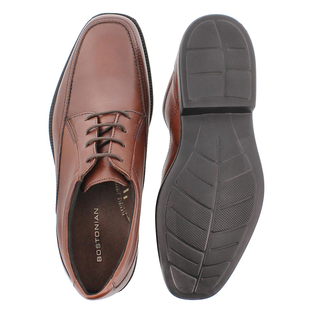 Mens Ipswitch brown dress oxford