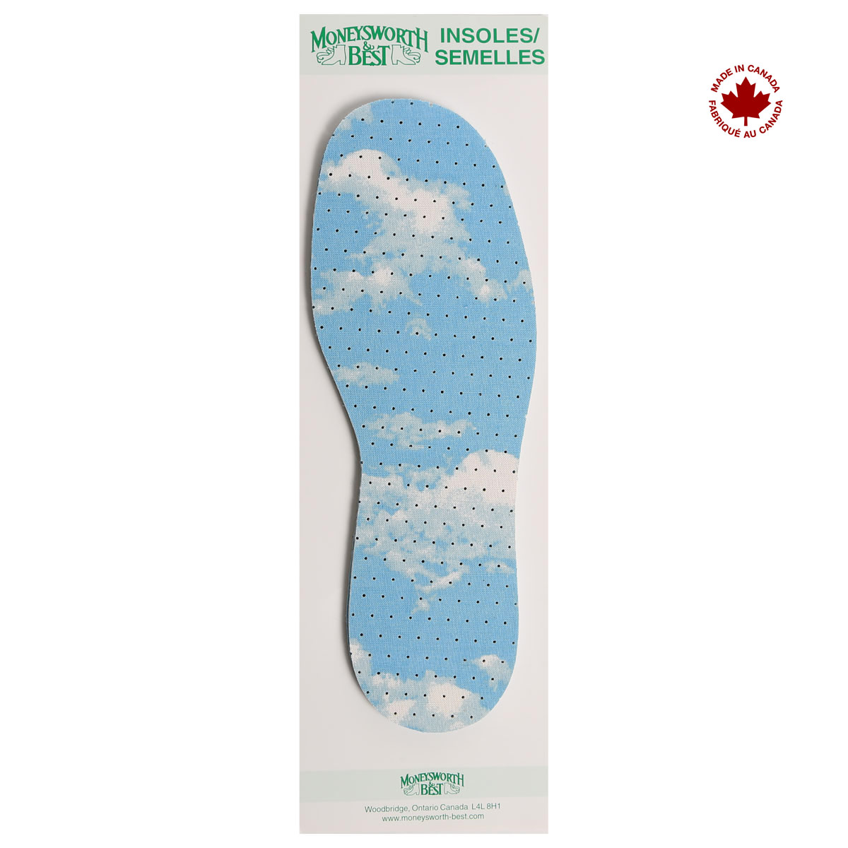 Kids' FOAM INSOLE perforated memory foam insoles