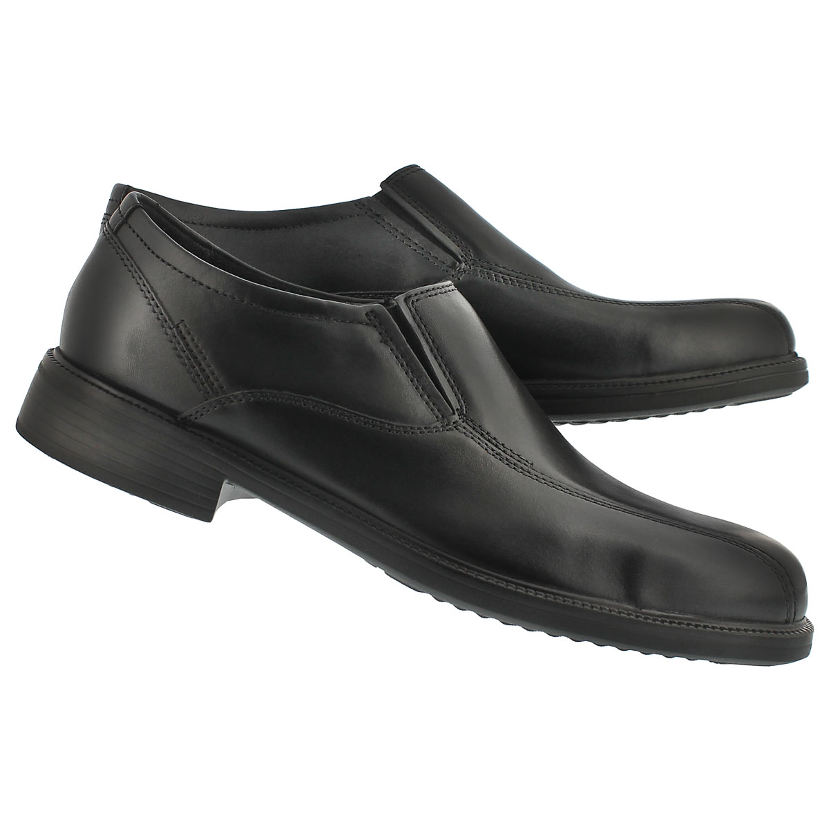 Mns Bardwell Step blk slip on dress shoe