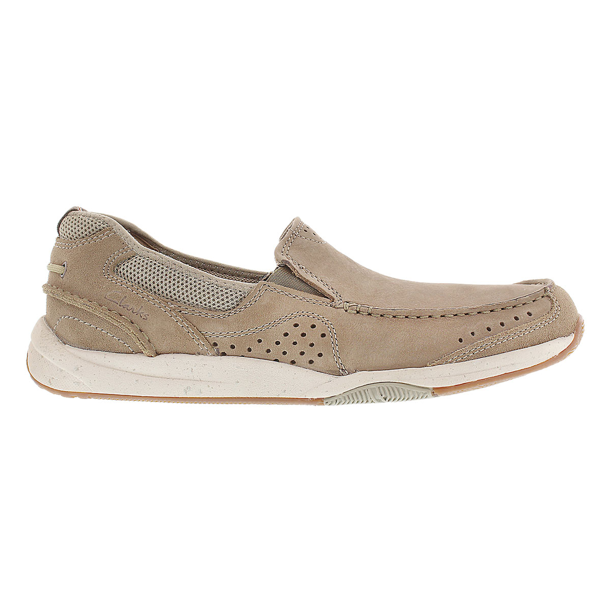 Mns AllstonFree taupe slipon casual shoe