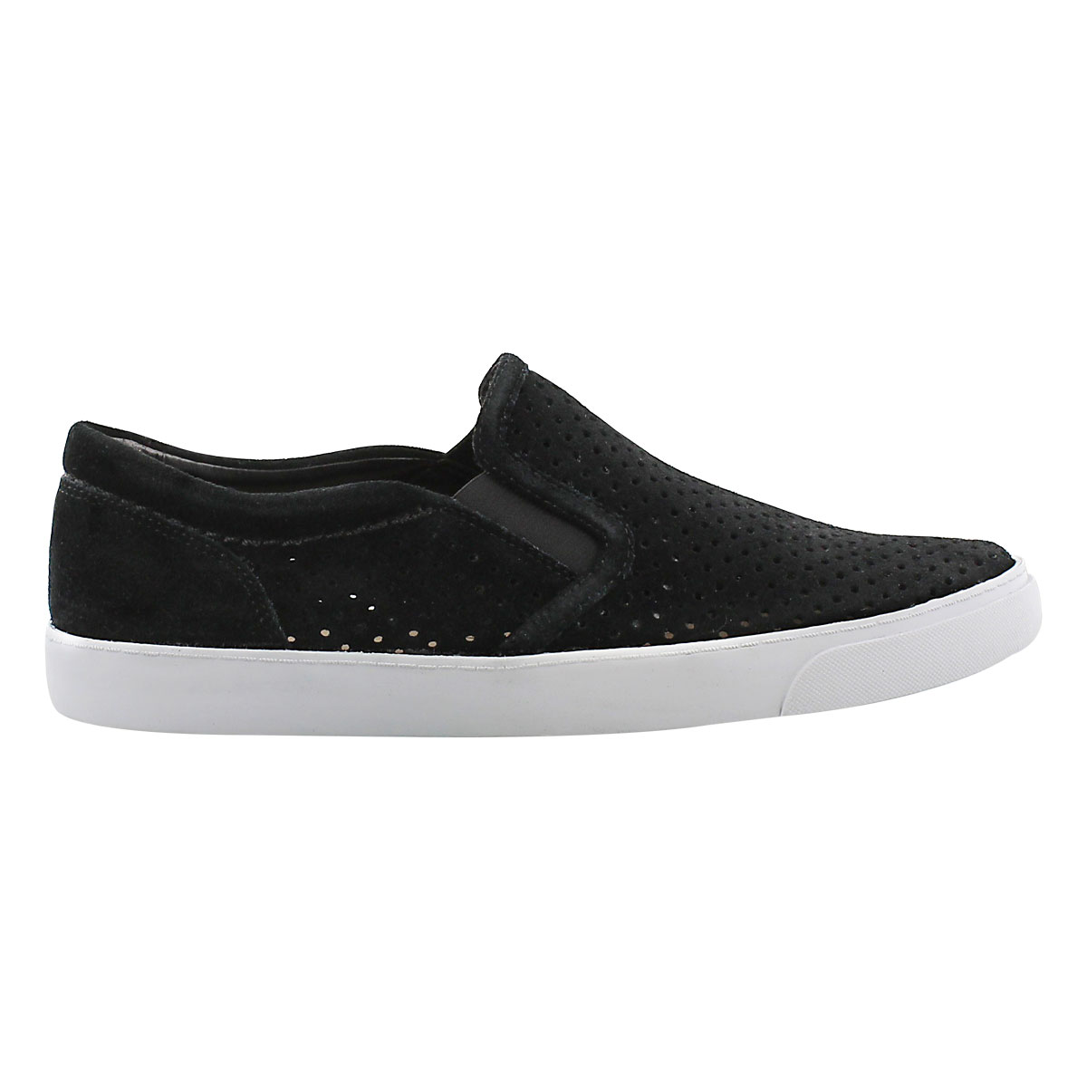 Lds Glove Puppet black suede slip on
