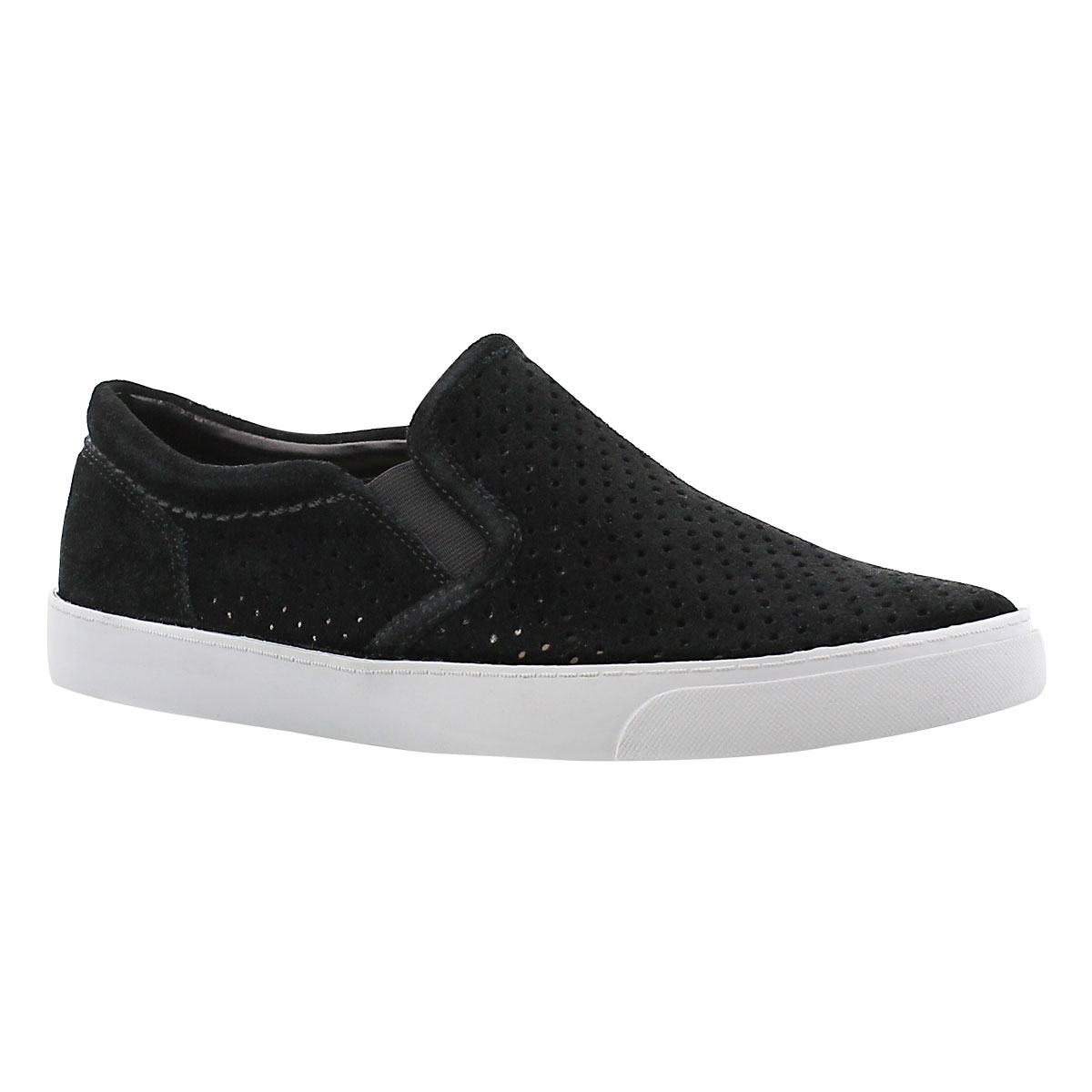 Lds Glove Puppet black suede slip on