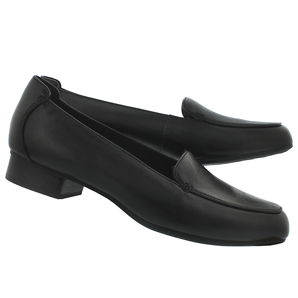 Lds Keesha Luca black loafer - wide