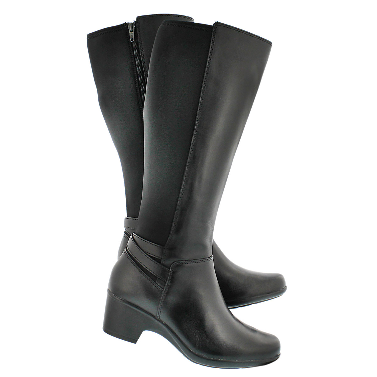 Lds Malia Palms black tall dress boot