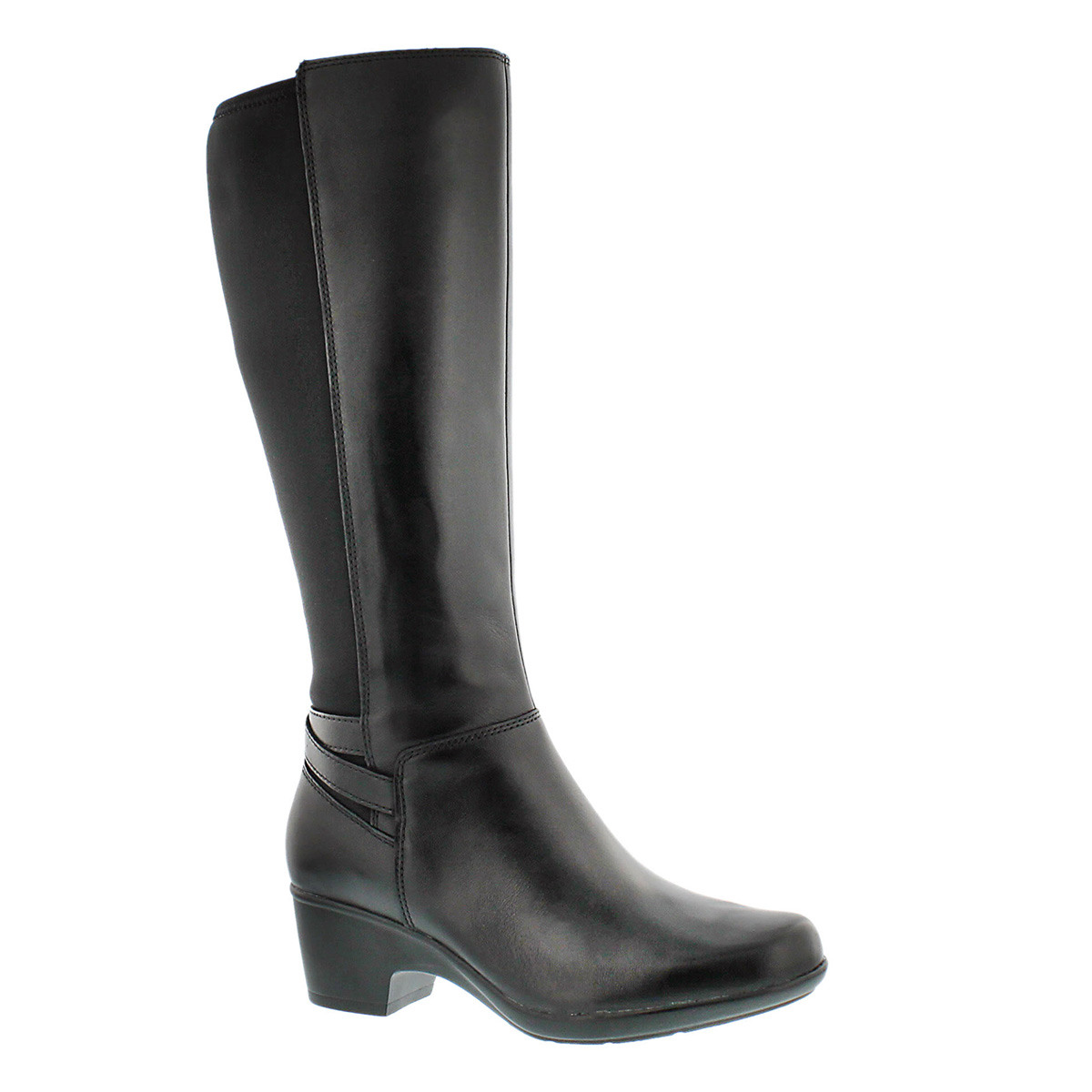 Lds Malia Palms black tall dress boot