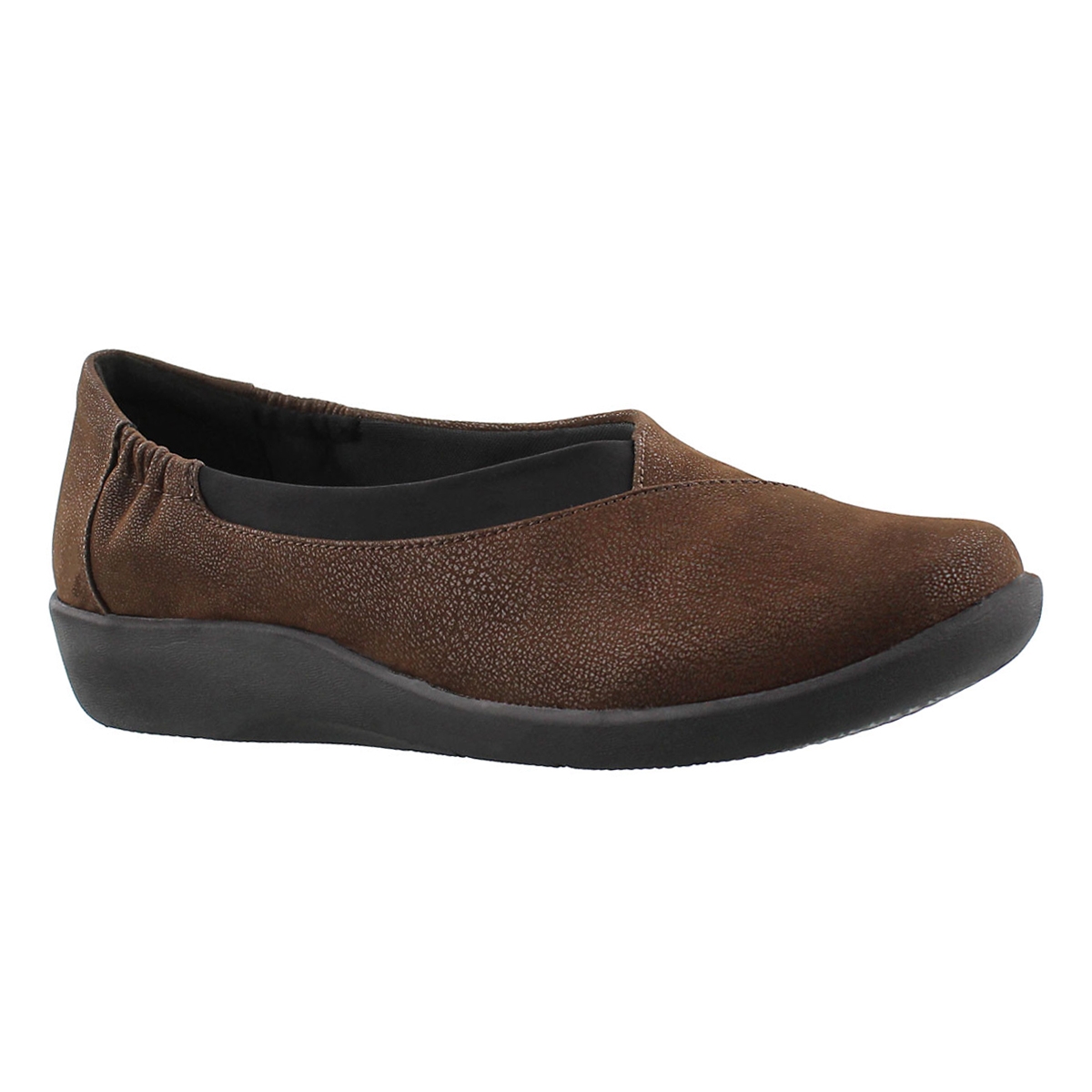 Women's SILLIAN JETAY dark brown casual slip ons