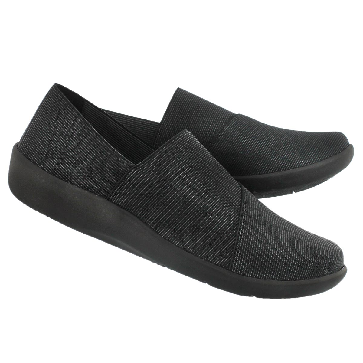 Lds Sillian Firn black casual slip on