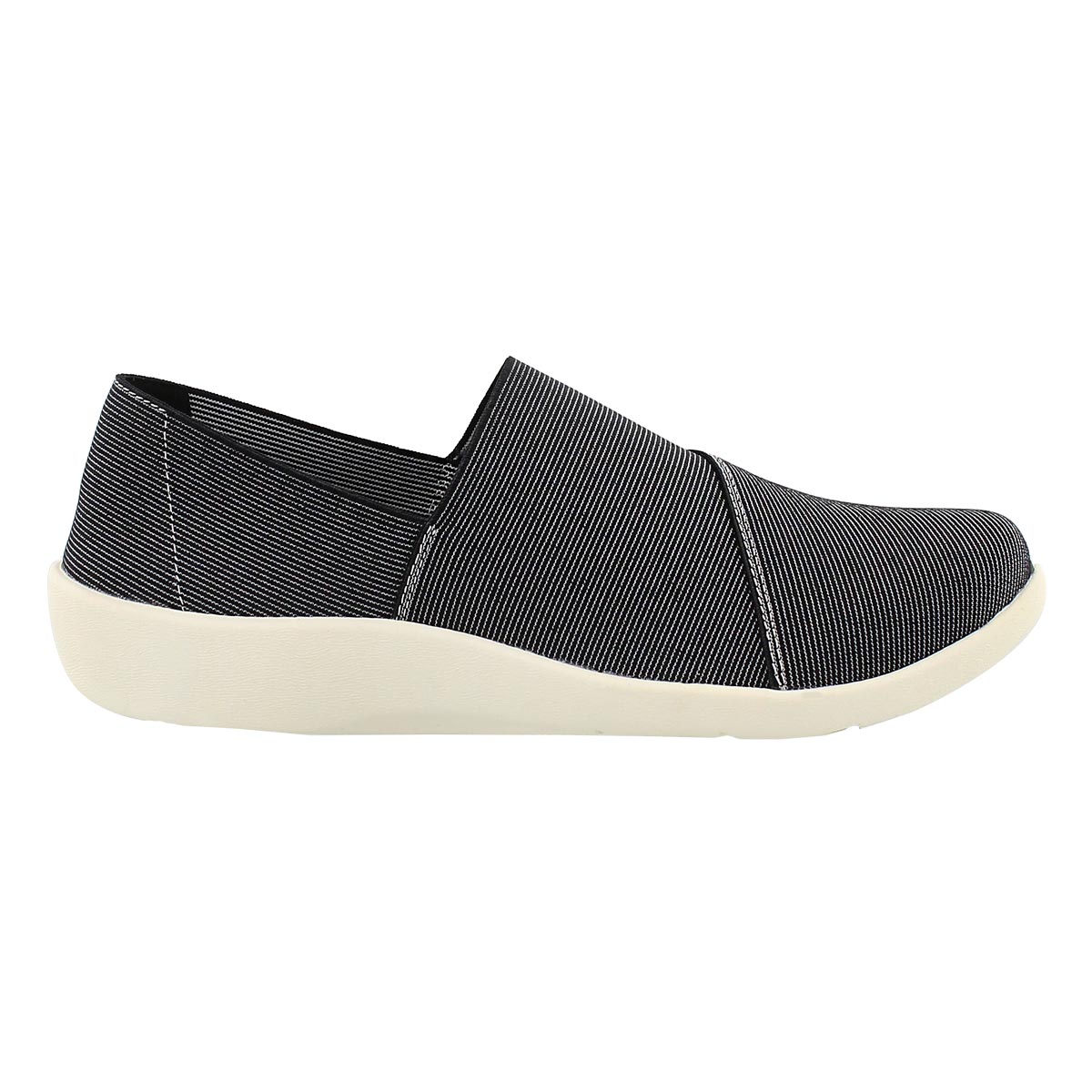 Lds Sillian Firn blk mlti casual slip on