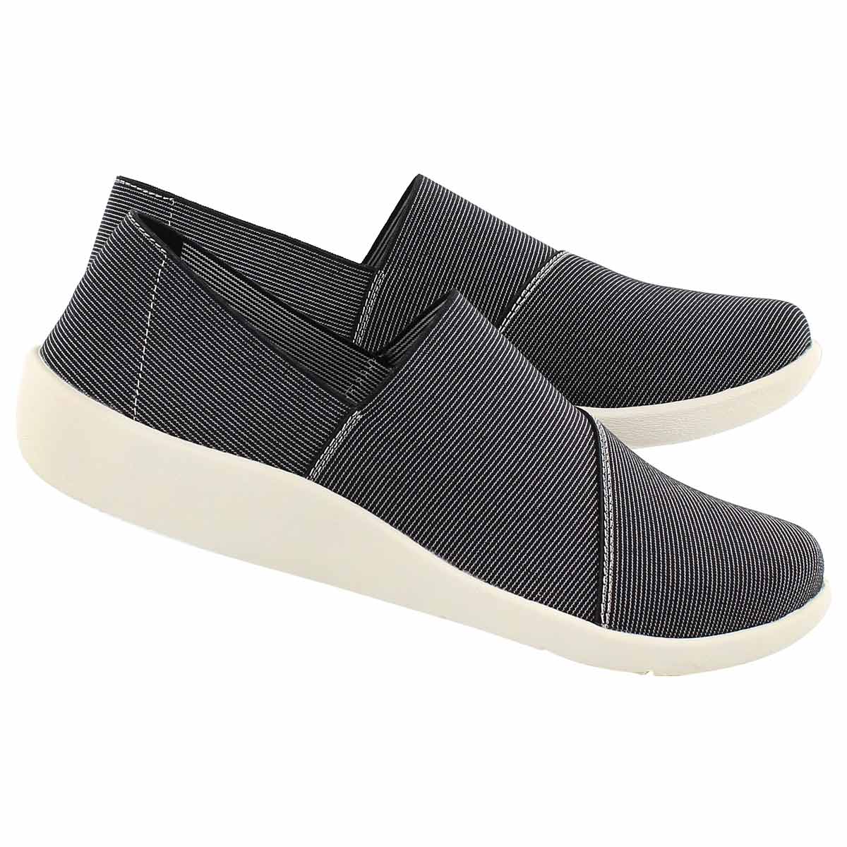 Lds Sillian Firn blk mlti casual slip on