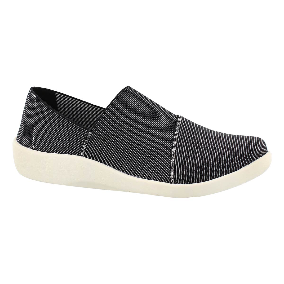 Lds Sillian Firn blk mlti casual slip on