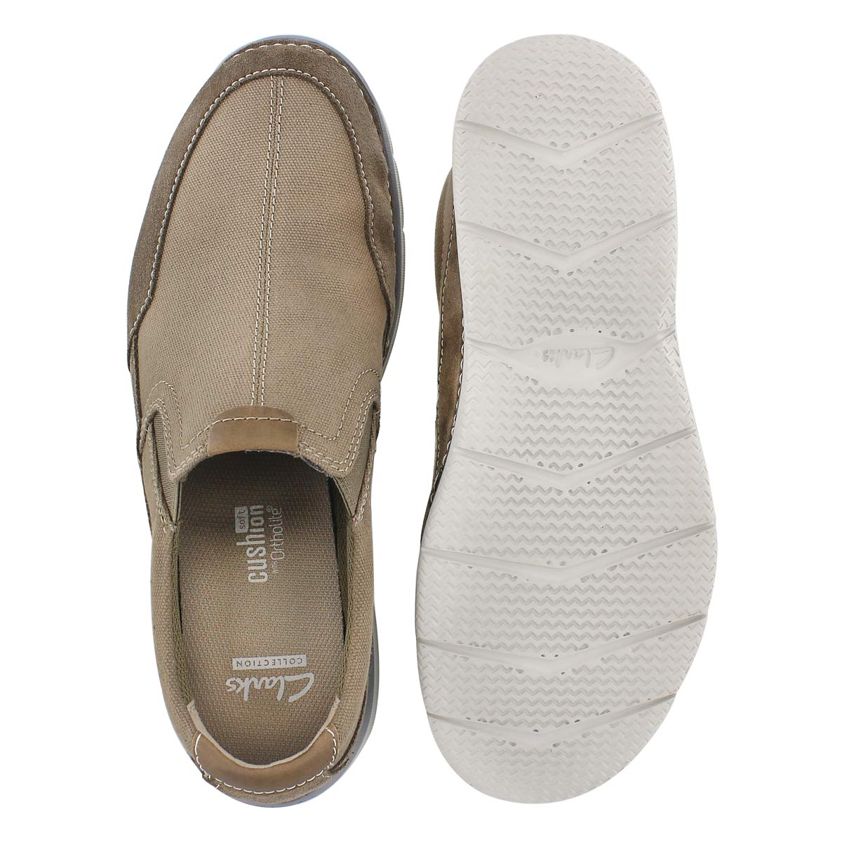 Mns Ripton Free olive slipon casual shoe