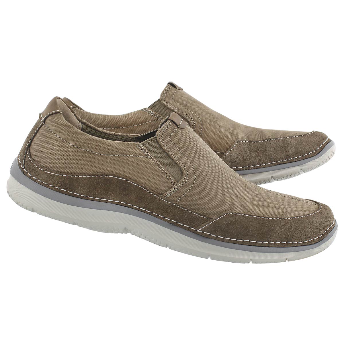 Mns Ripton Free olive slipon casual shoe