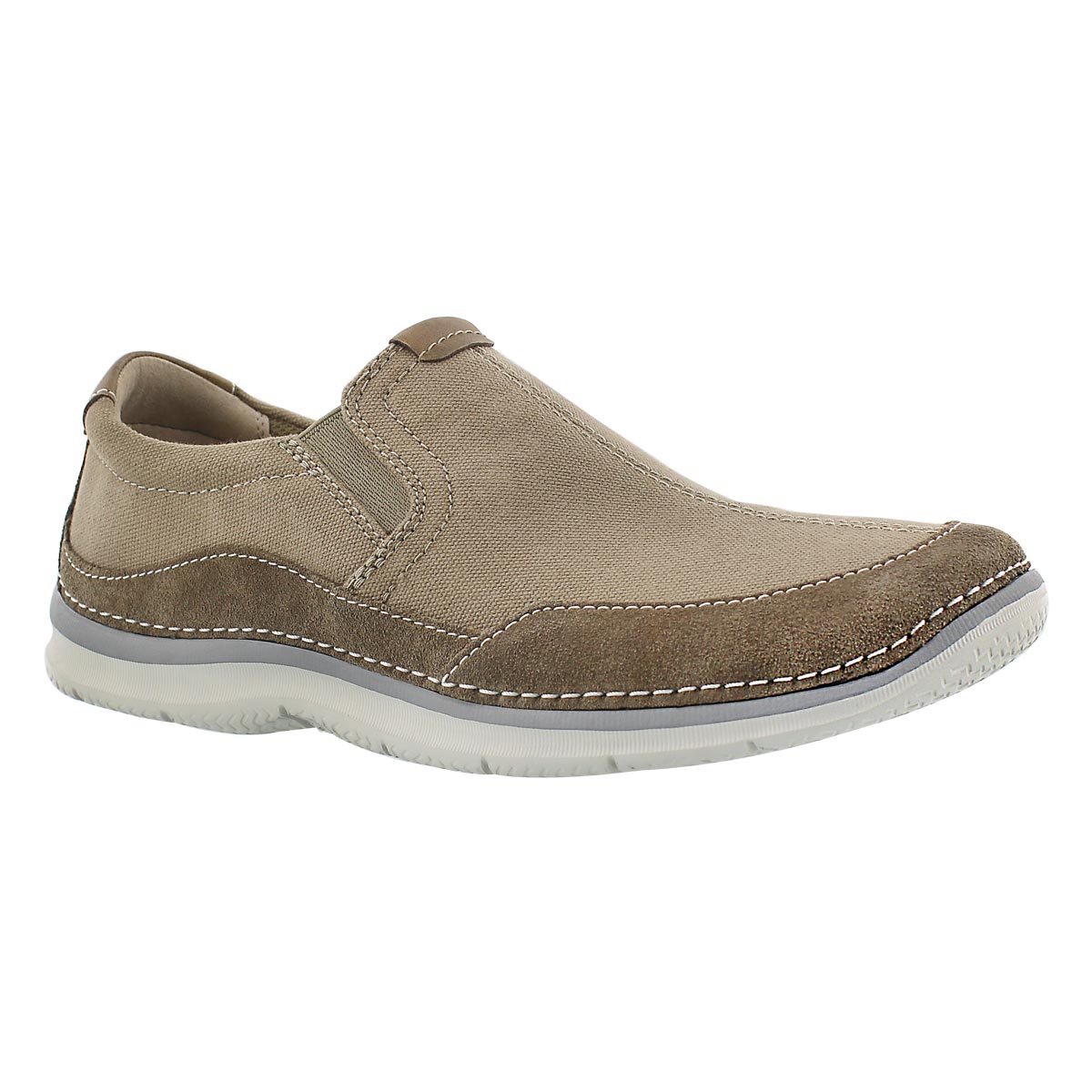 Mns Ripton Free olive slipon casual shoe