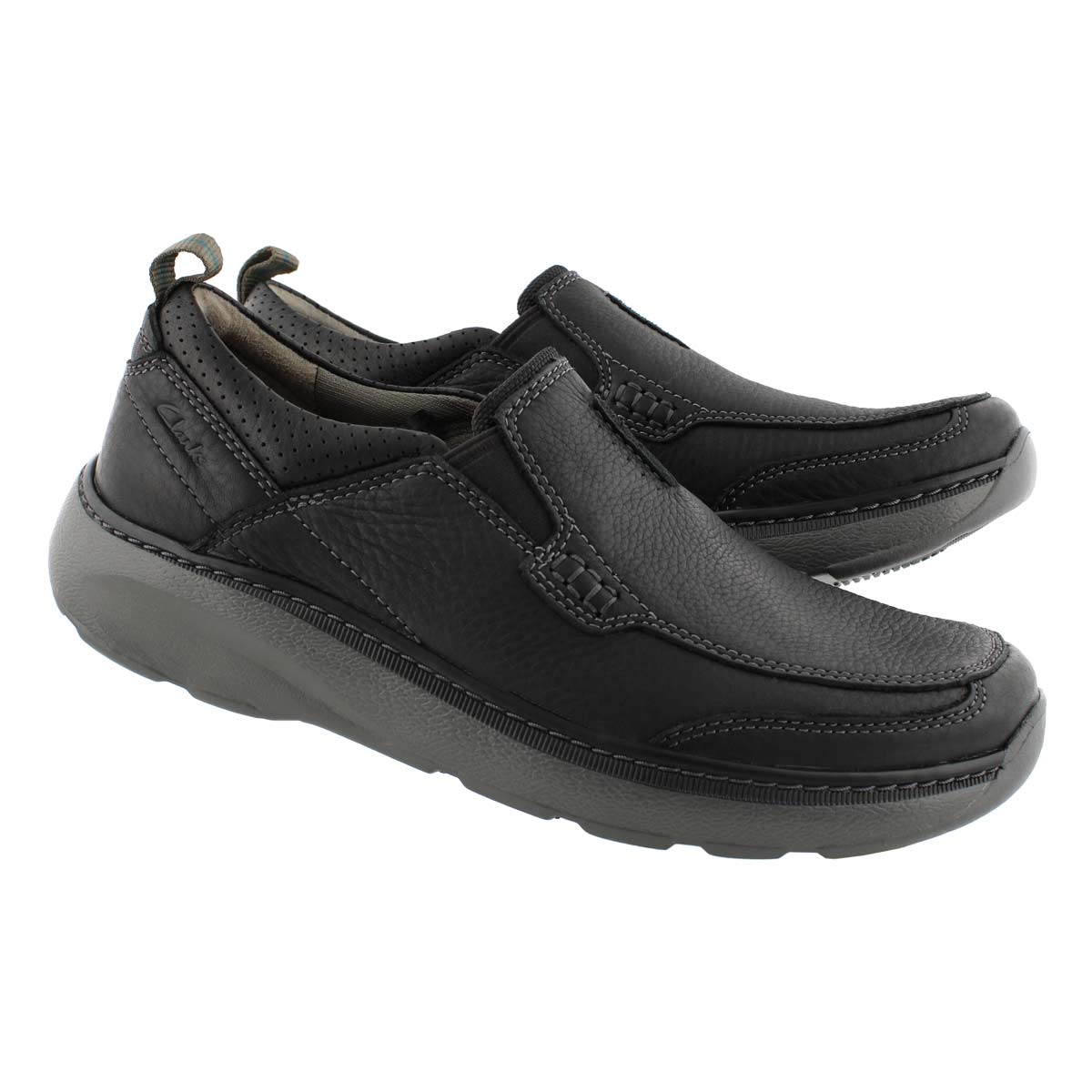 Mns Charton Step black casual slip on
