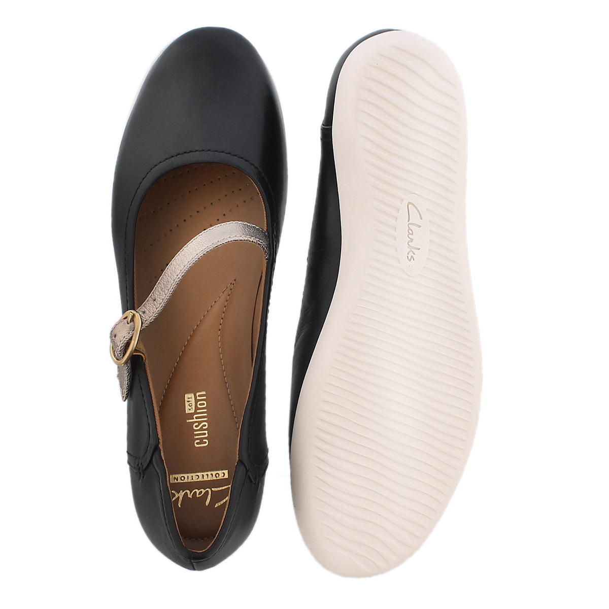 Lds Helina Amo black casual mary jane