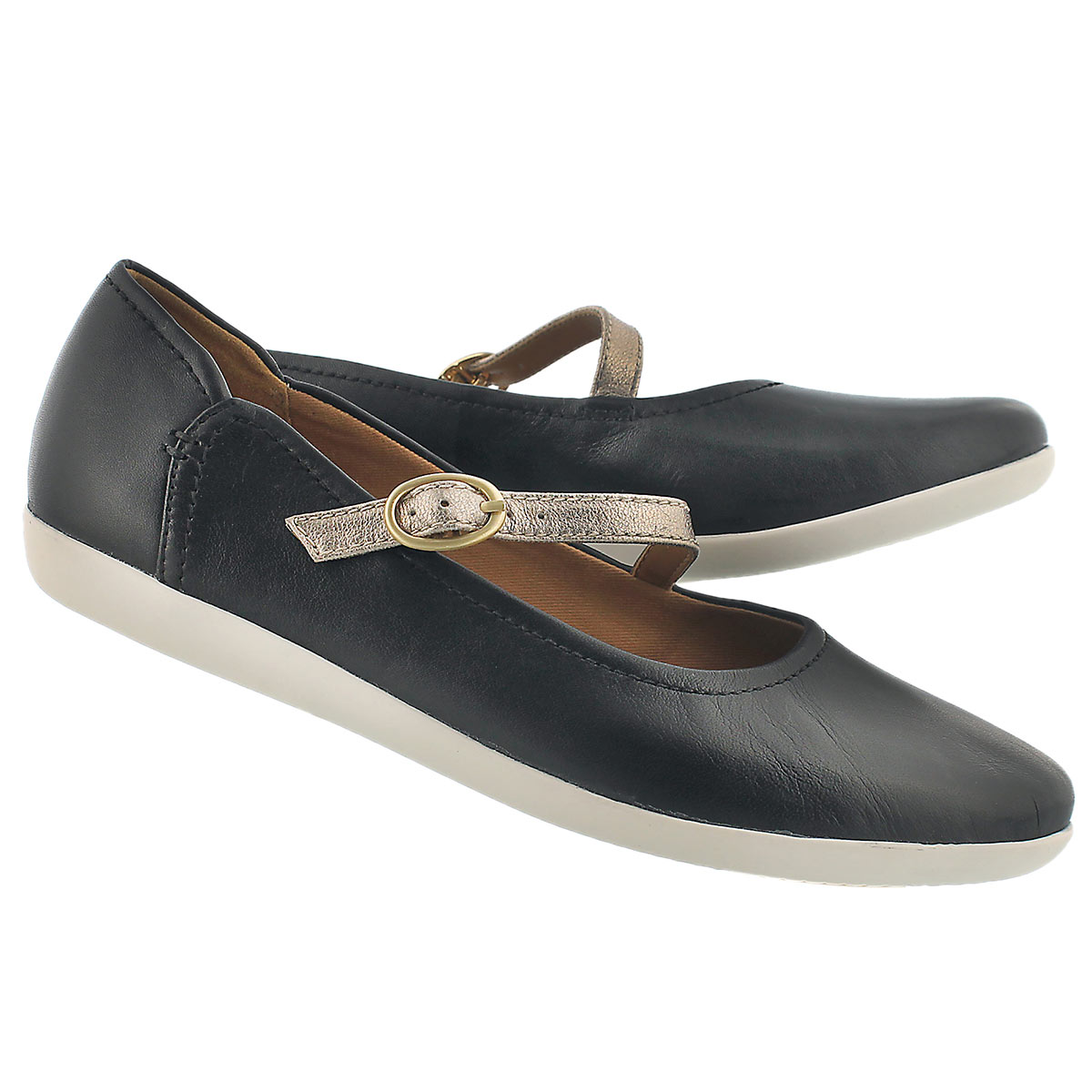 Lds Helina Amo black casual mary jane