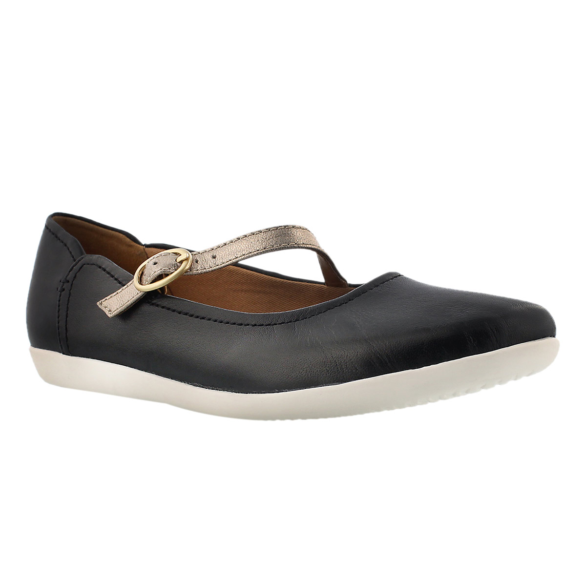 Lds Helina Amo black casual mary jane