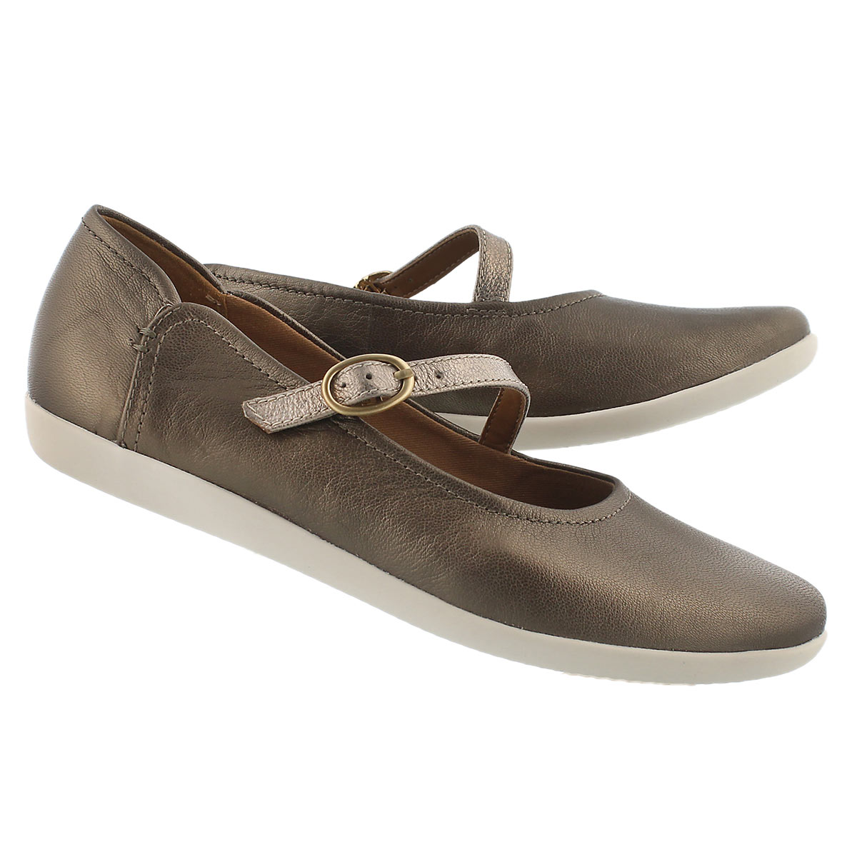 Lds Helina Amo pewter casual mary jane