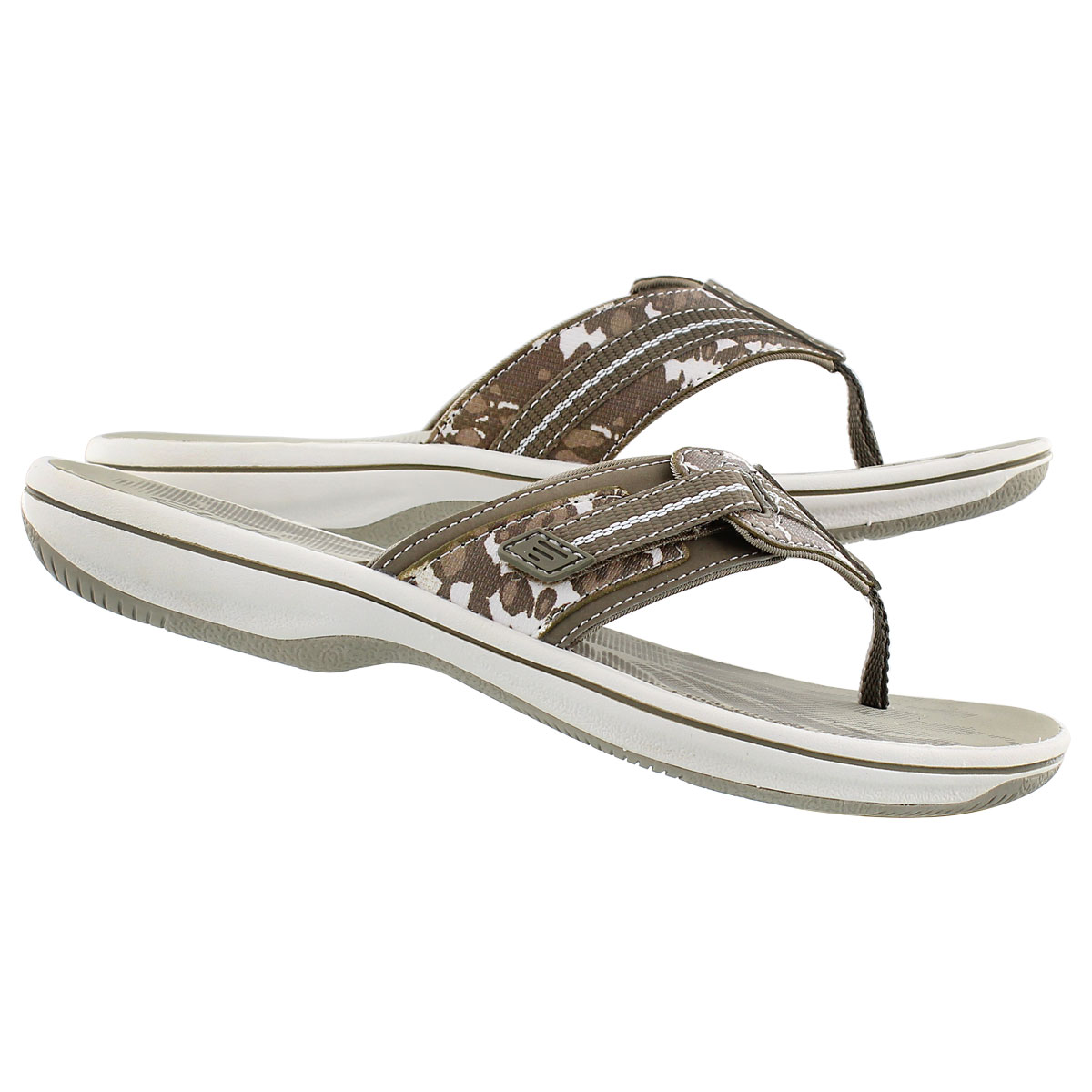 Lds Brinkley Jazz sage camo thong sandal