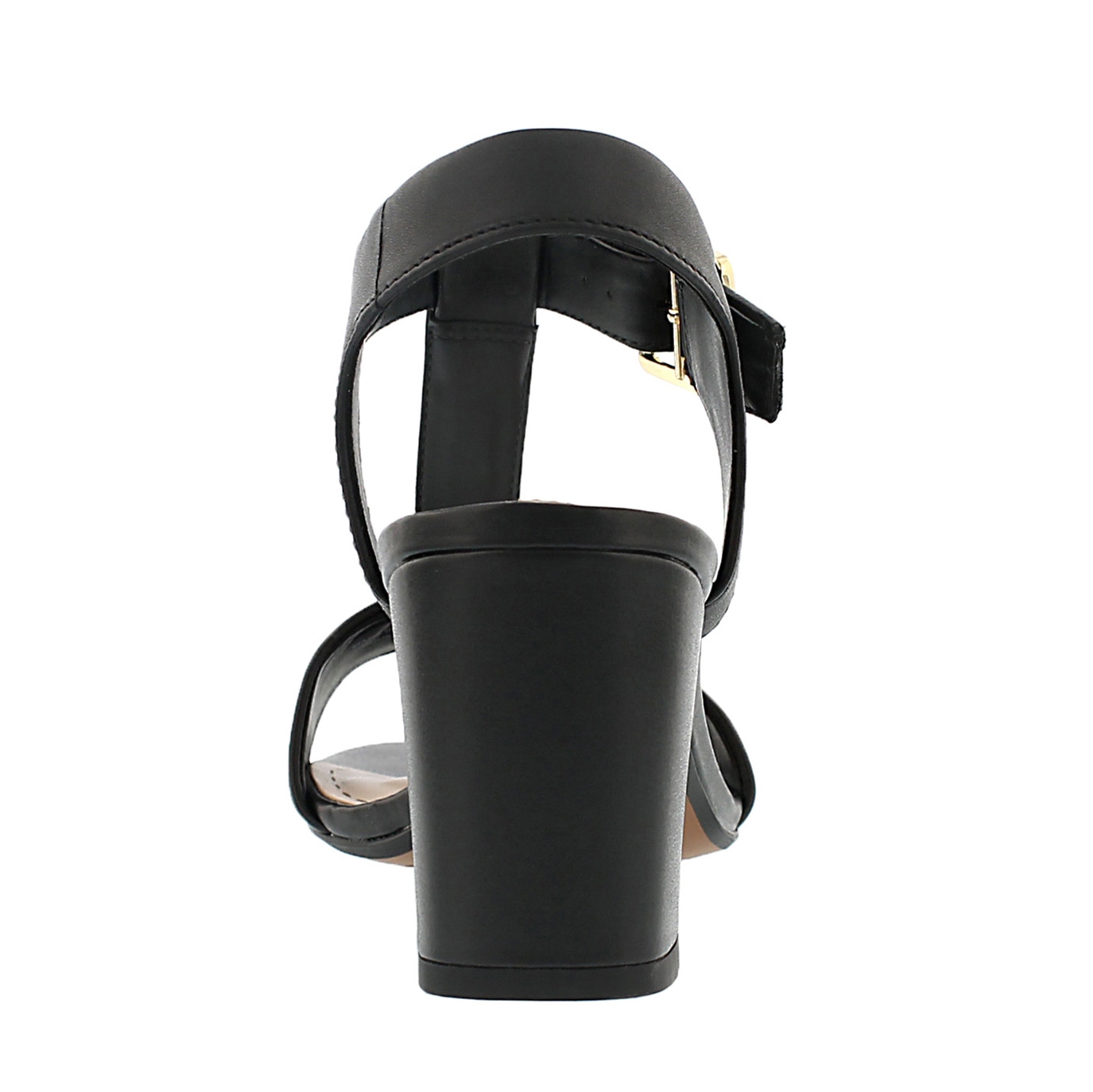 Lds Smart Deva blk t-strap dress sandal