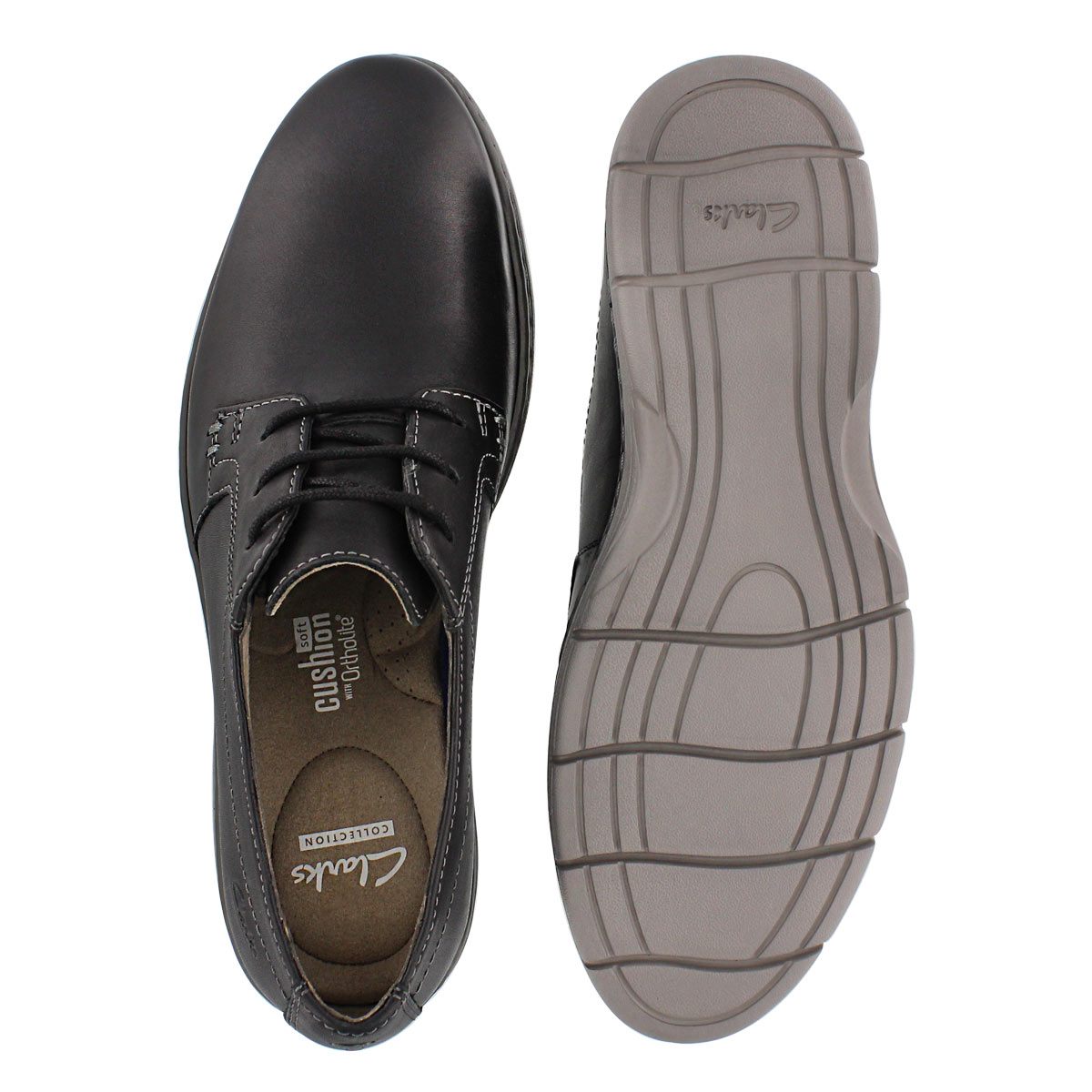 Mns Watts Pace black laceup casua oxford
