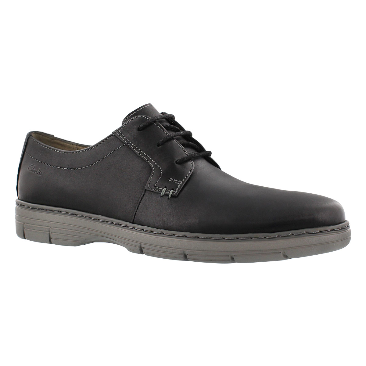 Mns Watts Pace black laceup casua oxford