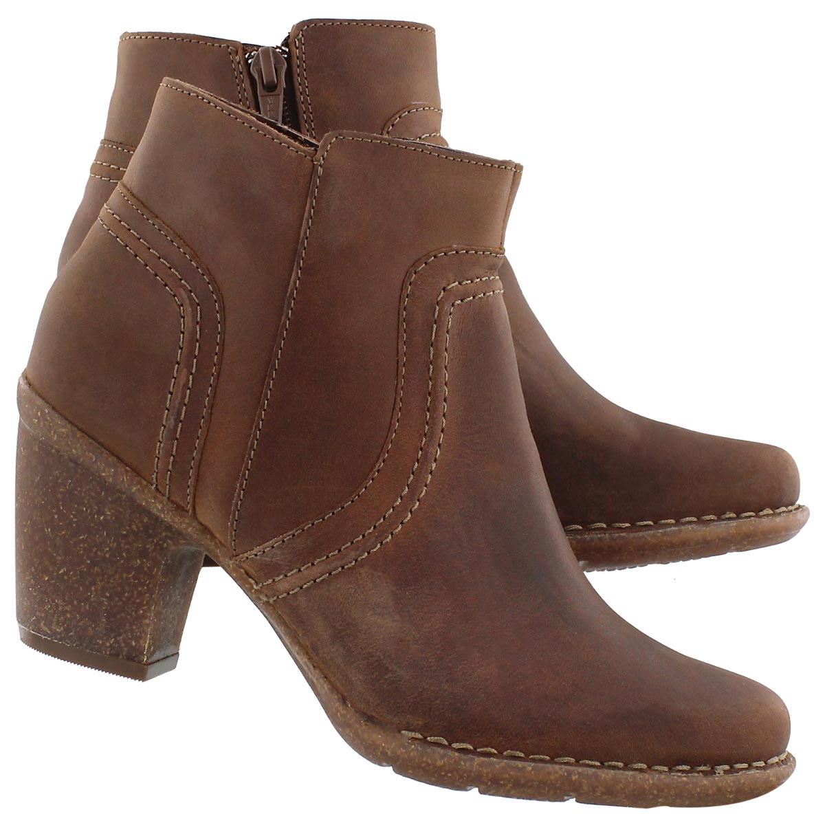 Bottillon Carleta Paris, nubuck brun, fe