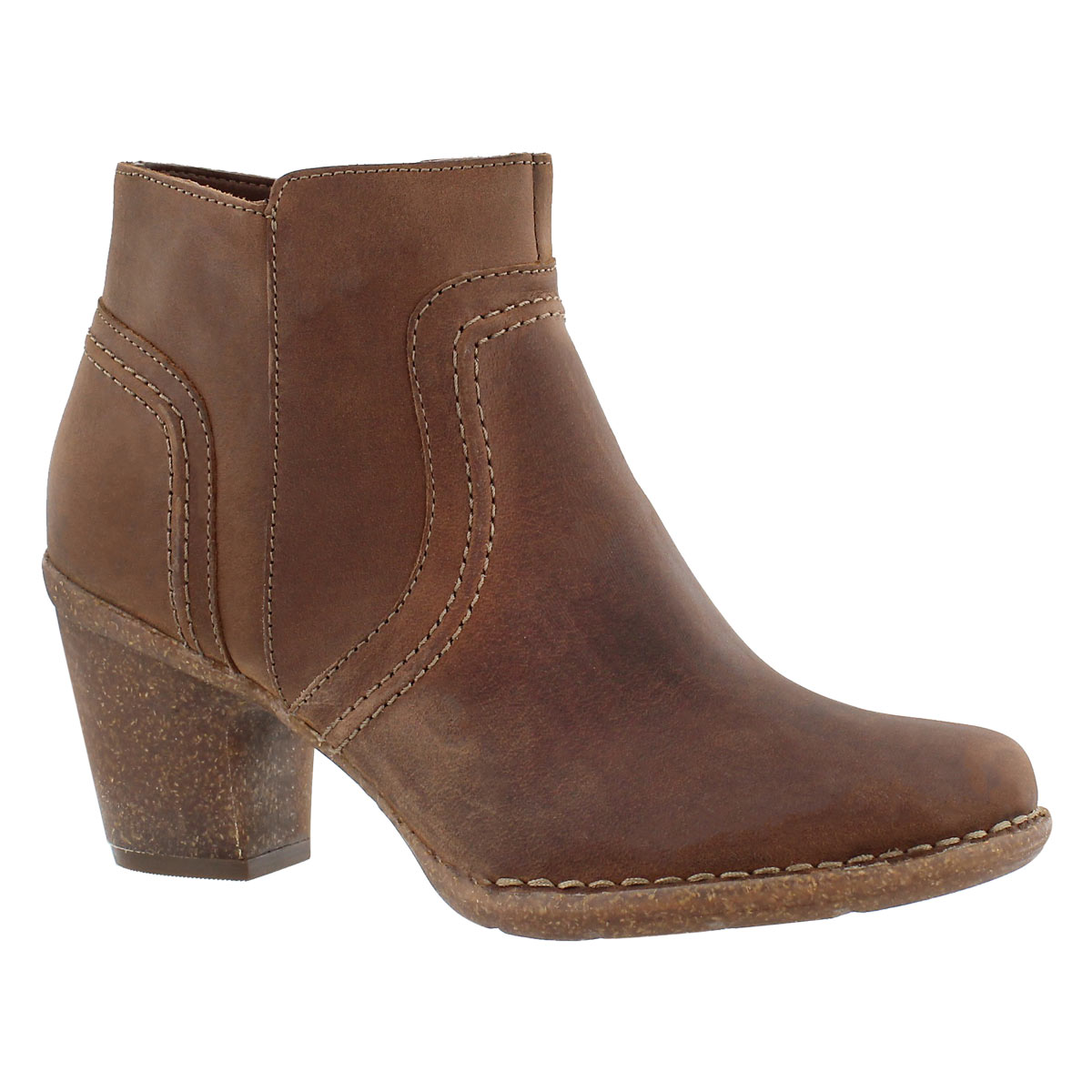 Bottillon Carleta Paris, nubuck brun, fe