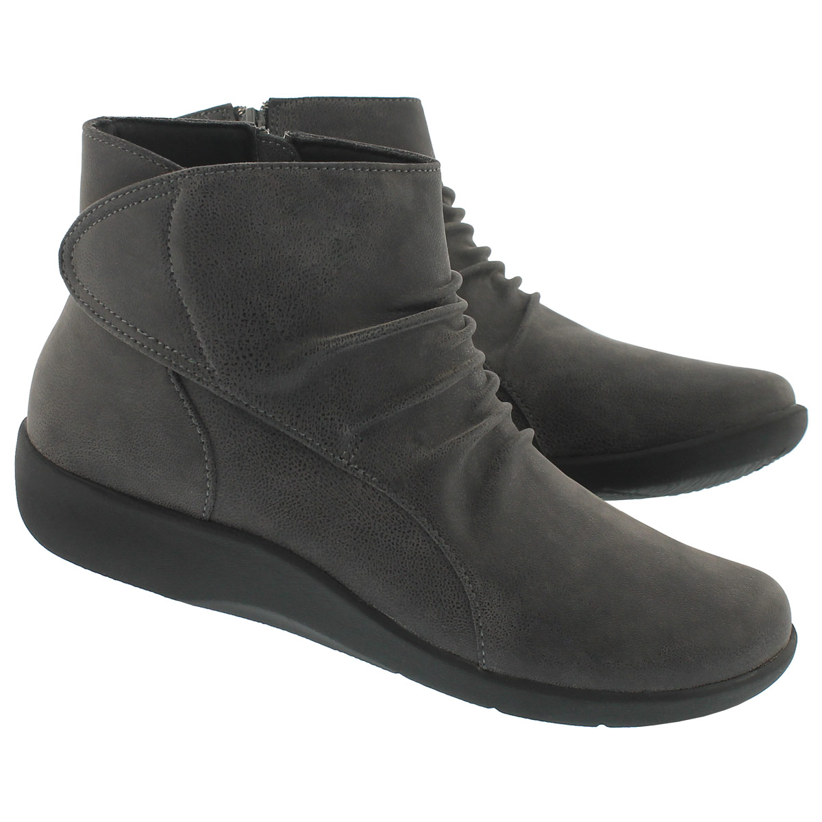 Lds Sillian Chell grey ankle boot